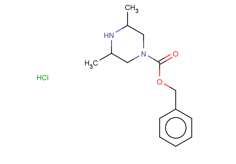 benzyl 3,5-dimethylpiperazine-1-carboxylate hydrochloride