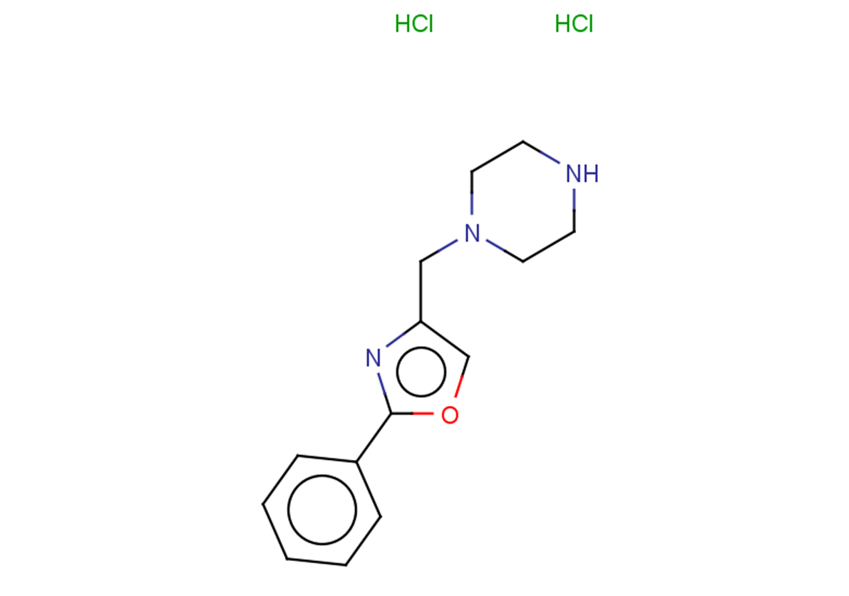 1-[(2-phenyl-1,3-oxazol-4-yl)methyl]piperazine dihydrochloride