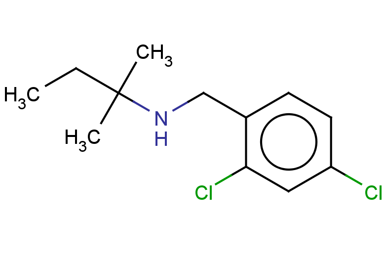 [(2,4-dichlorophenyl)methyl](2-methylbutan-2-yl)amine