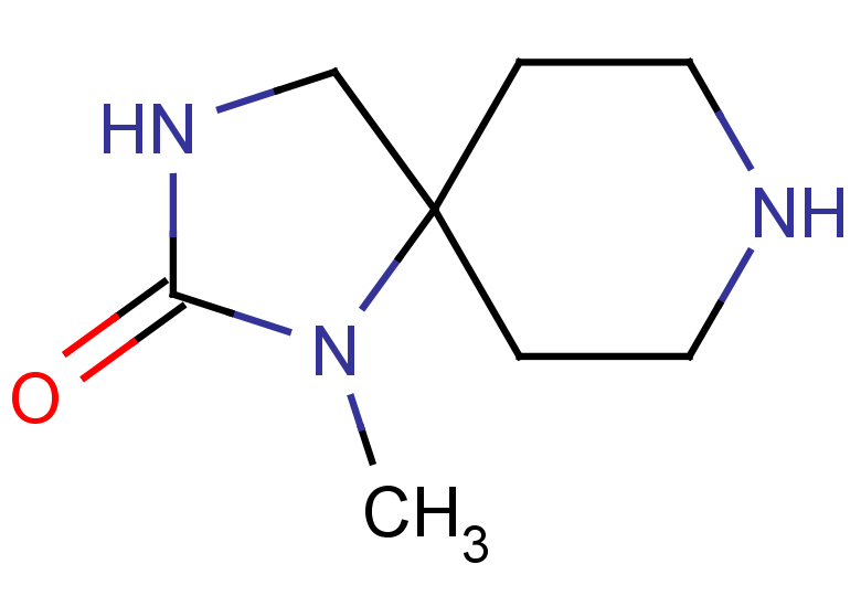 1-methyl-1,3,8-triazaspiro[4.5]decan-2-one