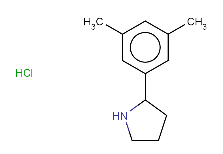 2-(3,5-dimethylphenyl)pyrrolidine hydrochloride