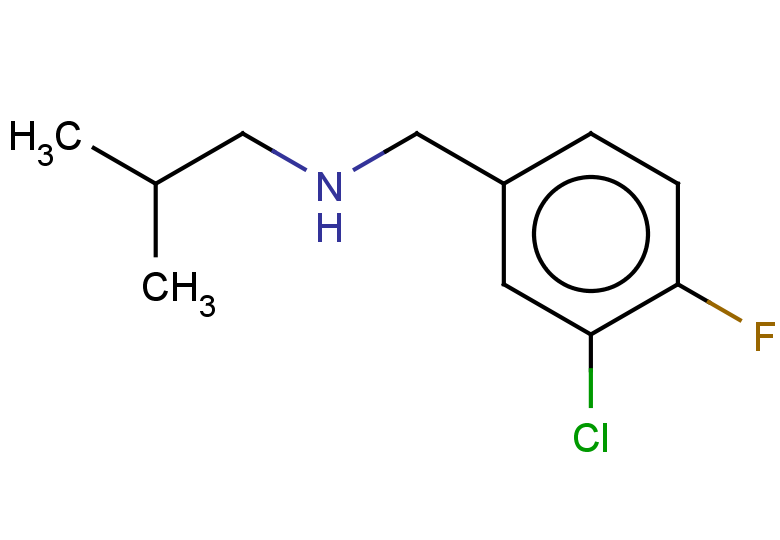 [(3-chloro-4-fluorophenyl)methyl](2-methylpropyl)amine