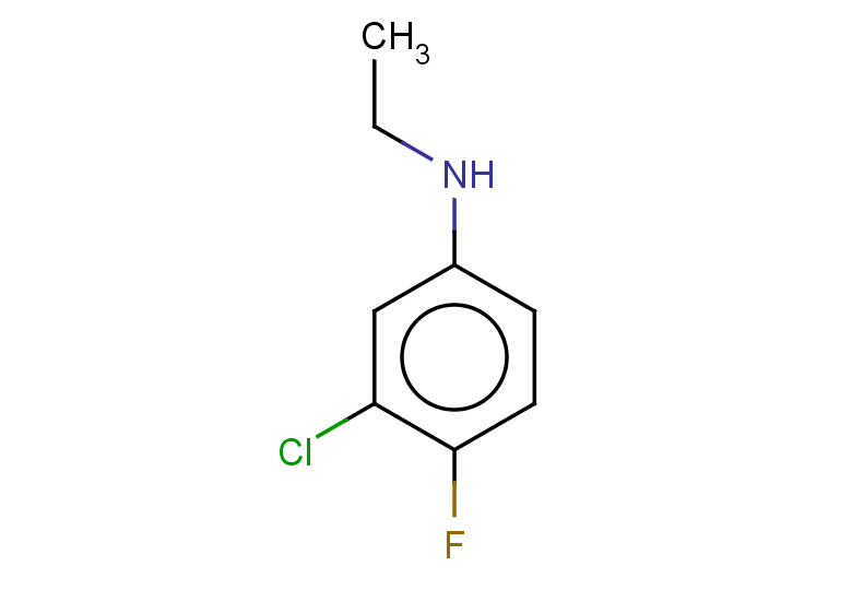 3-chloro-N-ethyl-4-fluoroaniline