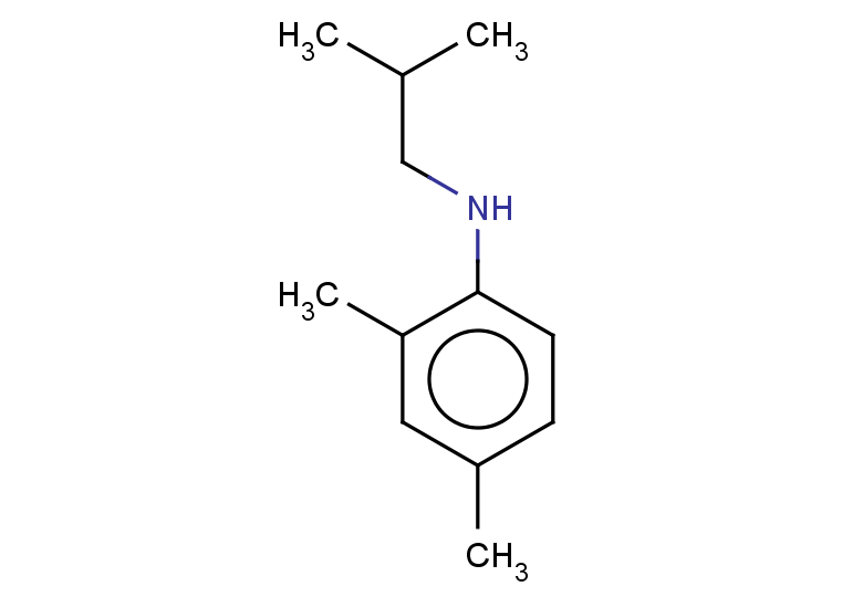 2,4-dimethyl-N-(2-methylpropyl)aniline