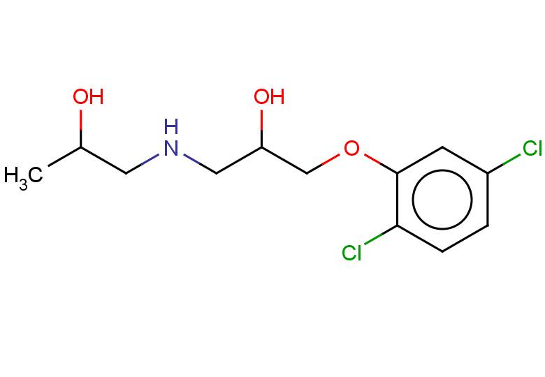 1-{[3-(2,5-dichlorophenoxy)-2-hydroxypropyl]amino}propan-2-ol