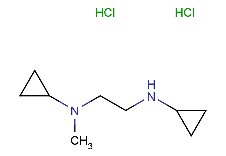 N-[2-(cyclopropylamino)ethyl]-N-methylcyclopropanamine dihydrochloride