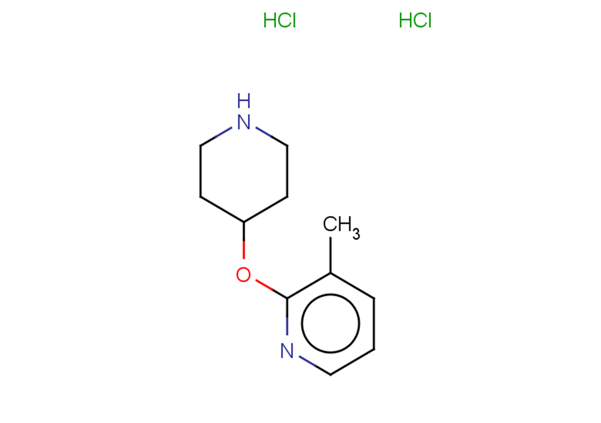 3-methyl-2-(piperidin-4-yloxy)pyridine dihydrochloride