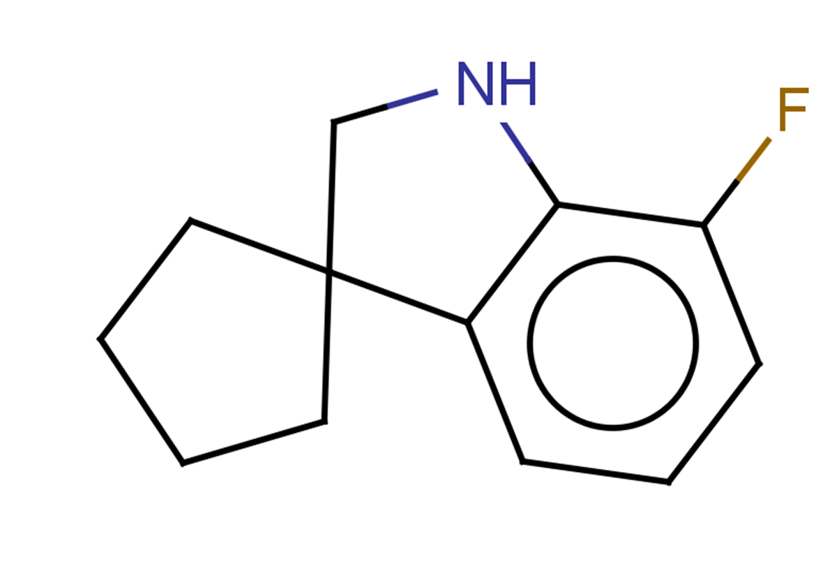 7'-fluoro-1',2'-dihydrospiro[cyclopentane-1,3'-indole]