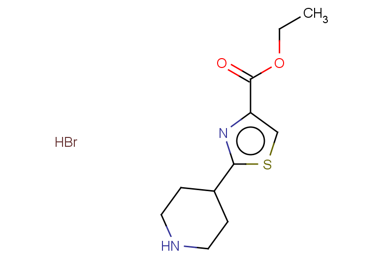 ethyl 2-(piperidin-4-yl)-1,3-thiazole-4-carboxylate hydrobromide