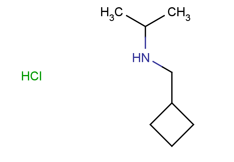 (cyclobutylmethyl)(propan-2-yl)amine hydrochloride