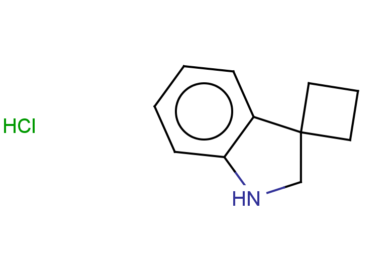 1',2'-dihydrospiro[cyclobutane-1,3'-indole] hydrochloride