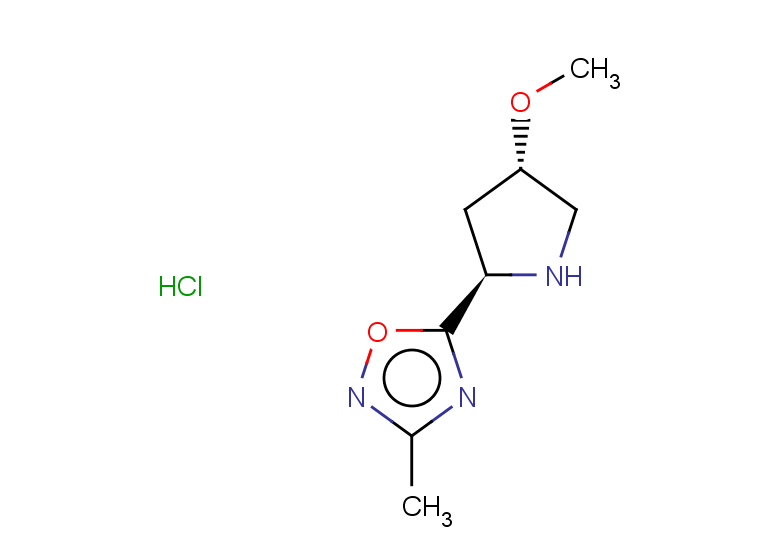 5-[(2R,4S)-4-methoxypyrrolidin-2-yl]-3-methyl-1,2,4-oxadiazole hydrochloride