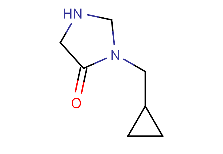 3-(cyclopropylmethyl)imidazolidin-4-one