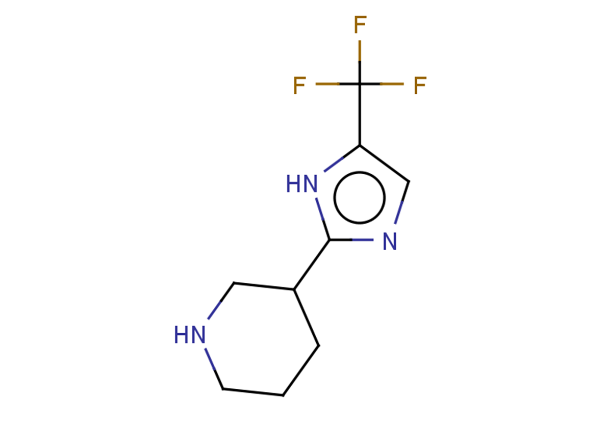 3-[5-(trifluoromethyl)-1H-imidazol-2-yl]piperidine