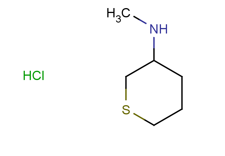N-methylthian-3-amine hydrochloride