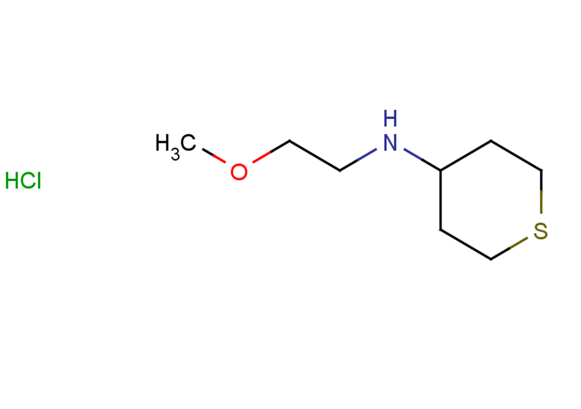 N-(2-methoxyethyl)thian-4-amine hydrochloride