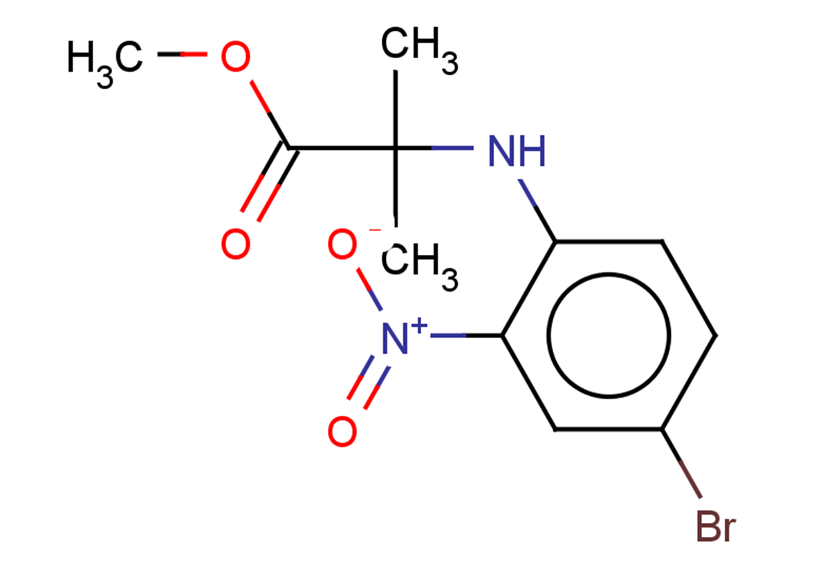 methyl 2-[(4-bromo-2-nitrophenyl)amino]-2-methylpropanoate