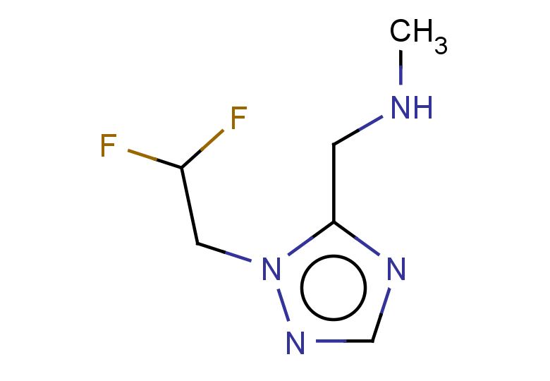 {[1-(2,2-difluoroethyl)-1H-1,2,4-triazol-5-yl]methyl}(methyl)amine