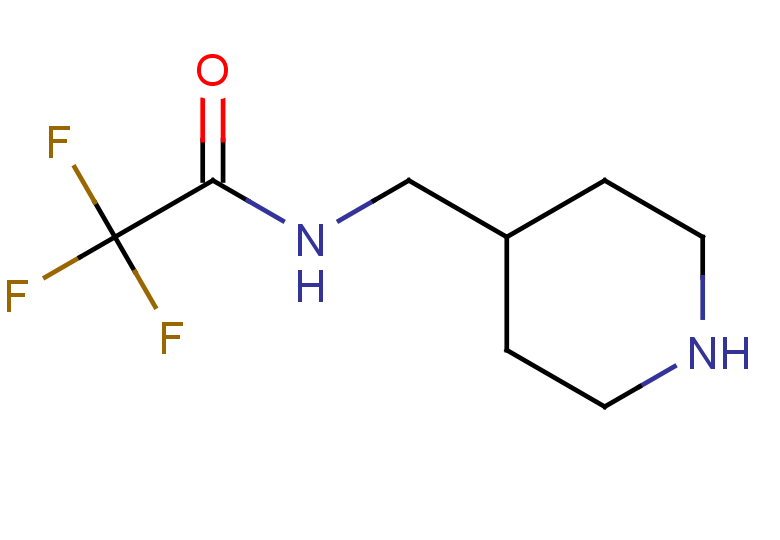 2,2,2-trifluoro-N-(piperidin-4-ylmethyl)acetamide