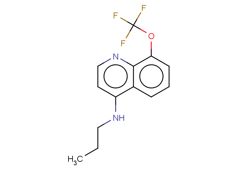 N-propyl-8-(trifluoromethoxy)quinolin-4-amine