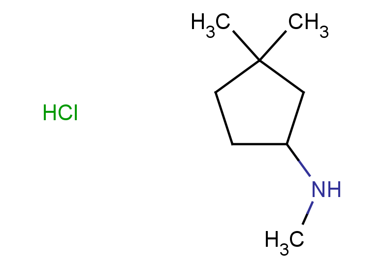 N,3,3-trimethylcyclopentan-1-amine hydrochloride