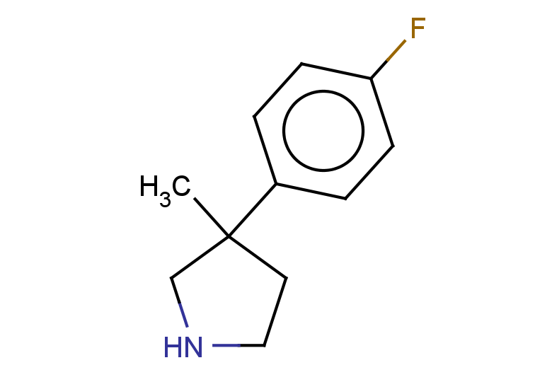 3-(4-fluorophenyl)-3-methylpyrrolidine