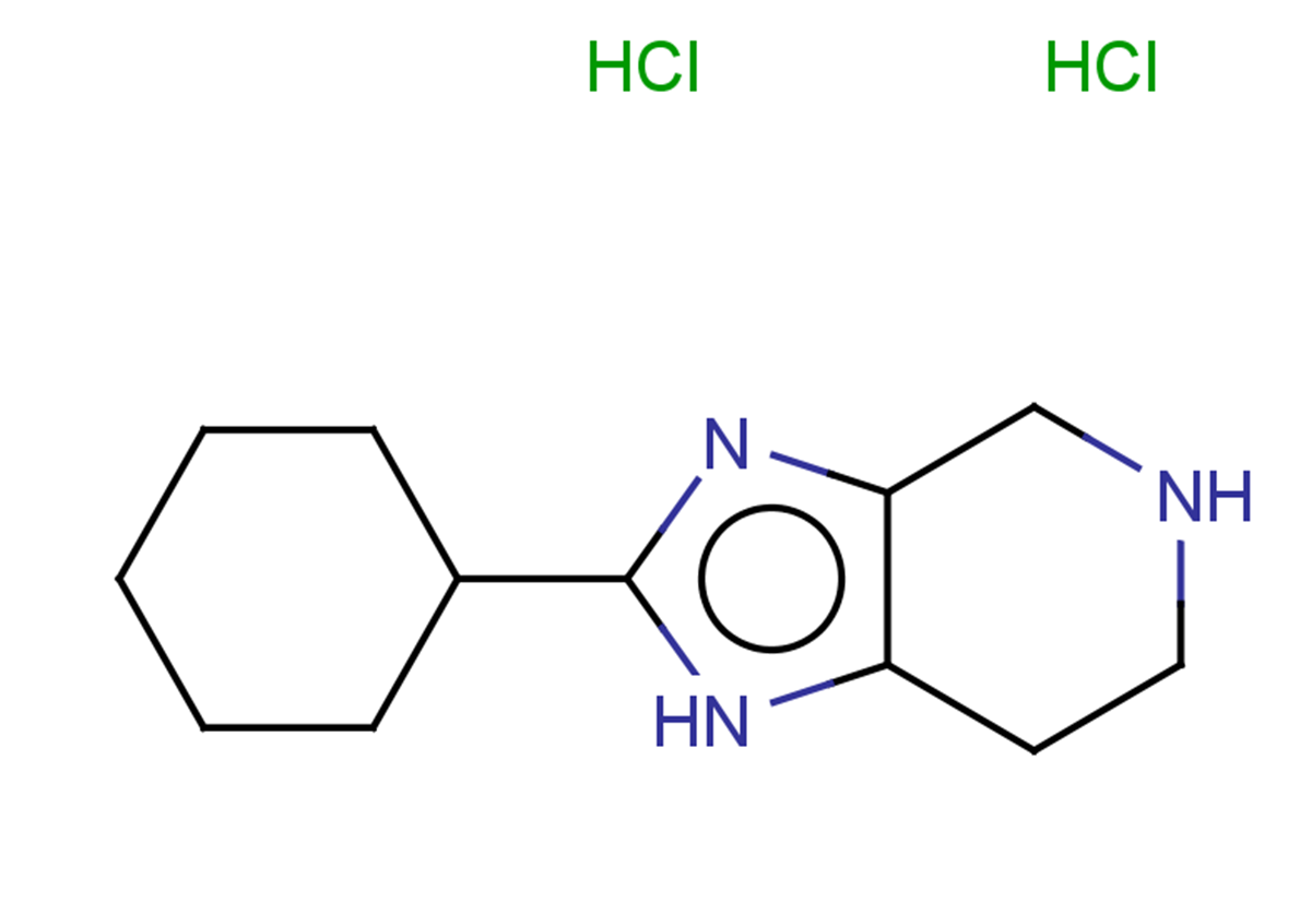 2-cyclohexyl-1H,4H,5H,6H,7H-imidazo[4,5-c]pyridine dihydrochloride