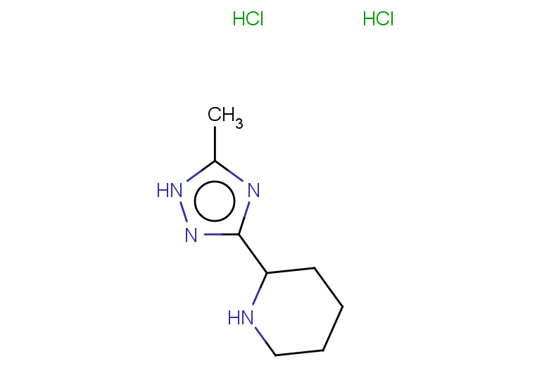 2-(5-methyl-1H-1,2,4-triazol-3-yl)piperidine dihydrochloride