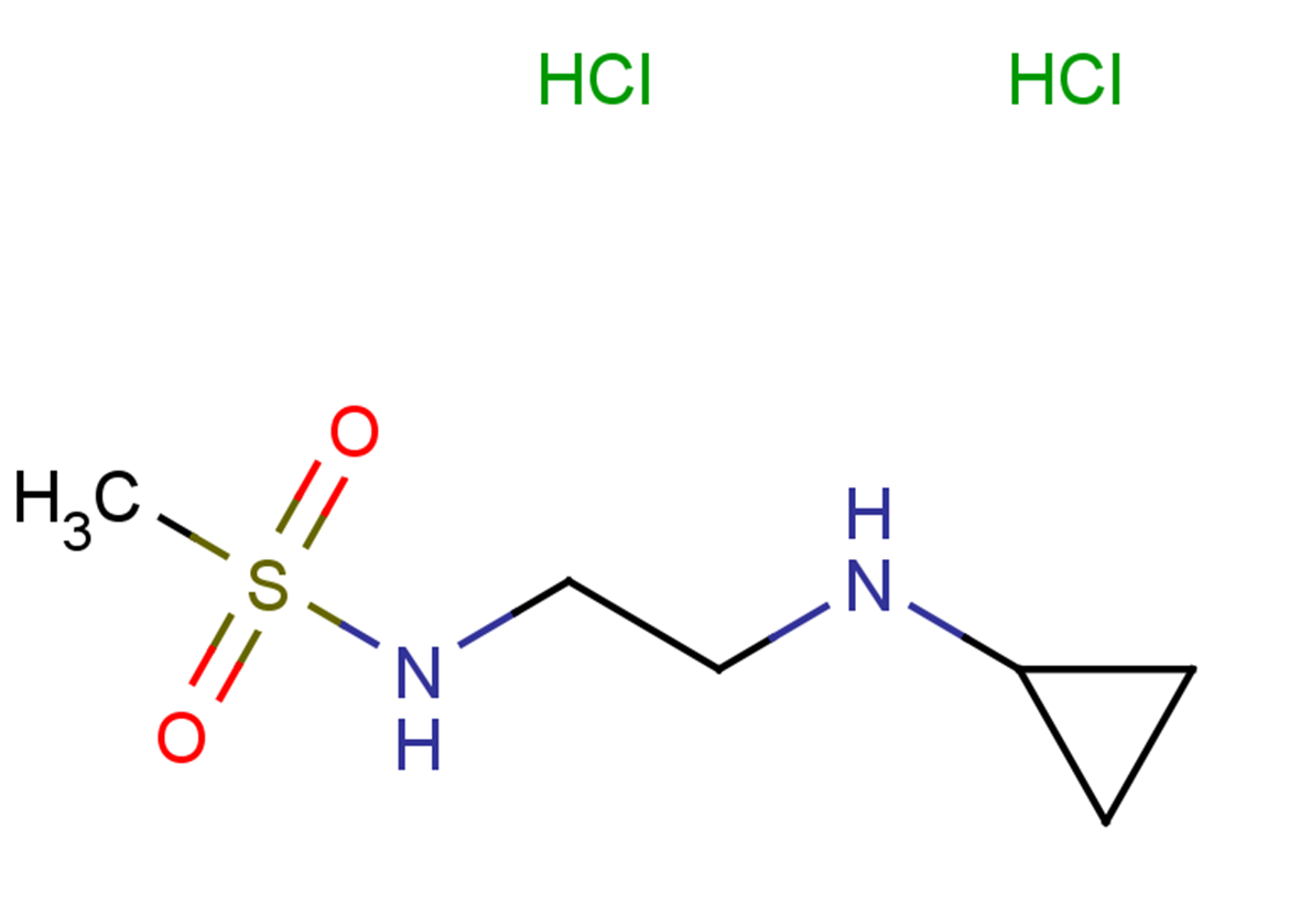 N-[2-(cyclopropylamino)ethyl]methanesulfonamide dihydrochloride
