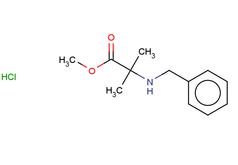 methyl 2-(benzylamino)-2-methylpropanoate hydrochloride