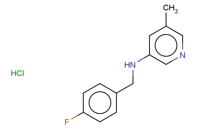 N-[(4-fluorophenyl)methyl]-5-methylpyridin-3-amine hydrochloride