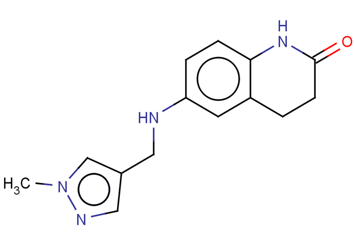 6-{[(1-methyl-1H-pyrazol-4-yl)methyl]amino}-1,2,3,4-tetrahydroquinolin-2-one