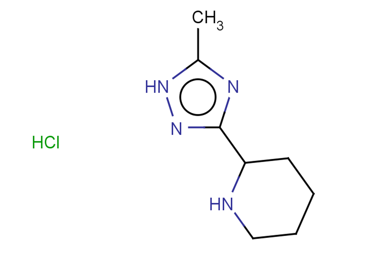2-(5-methyl-1H-1,2,4-triazol-3-yl)piperidine hydrochloride