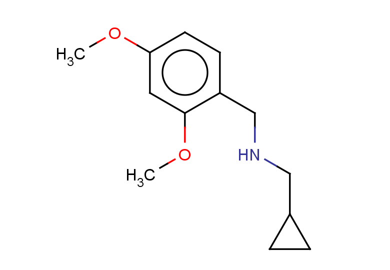 (cyclopropylmethyl)[(2,4-dimethoxyphenyl)methyl]amine
