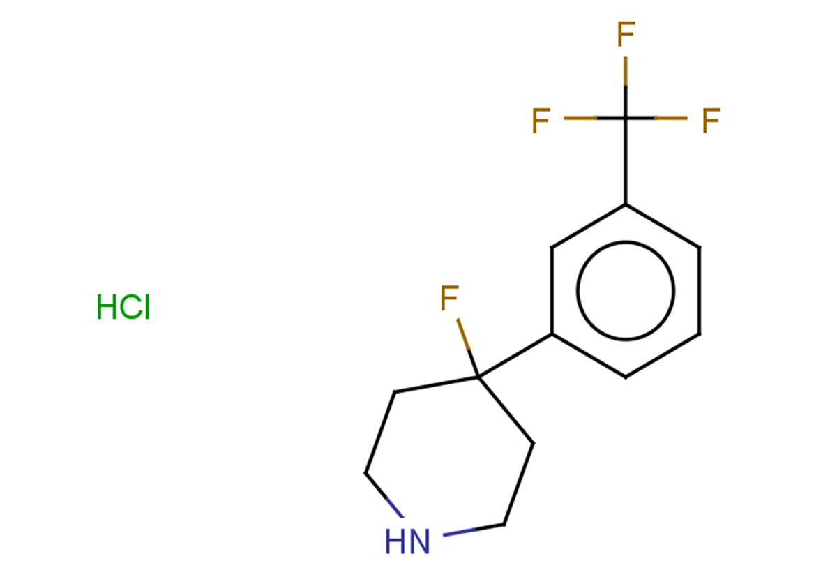 4-fluoro-4-[3-(trifluoromethyl)phenyl]piperidine hydrochloride