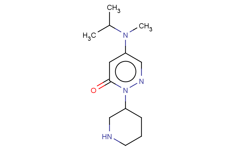 5-[methyl(propan-2-yl)amino]-2-(piperidin-3-yl)-2,3-dihydropyridazin-3-one