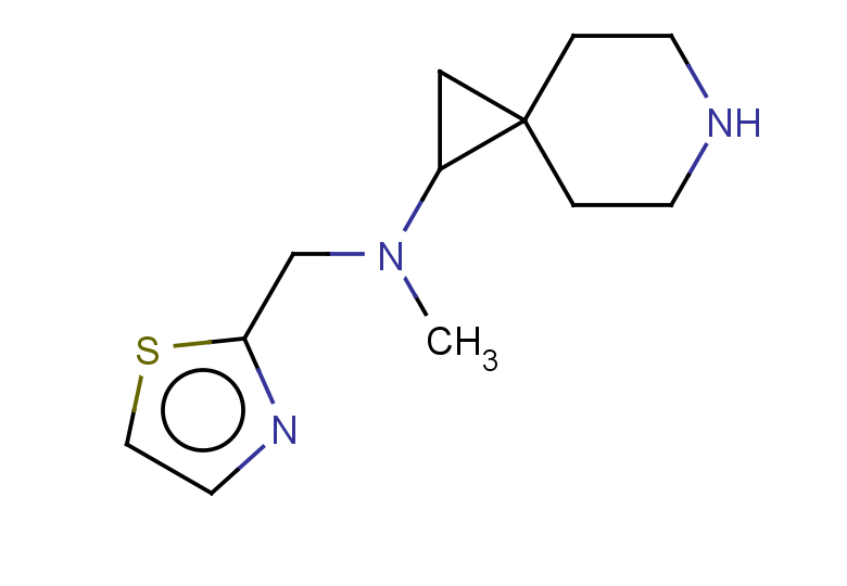 N-methyl-N-(1,3-thiazol-2-ylmethyl)-6-azaspiro[2.5]octan-1-amine