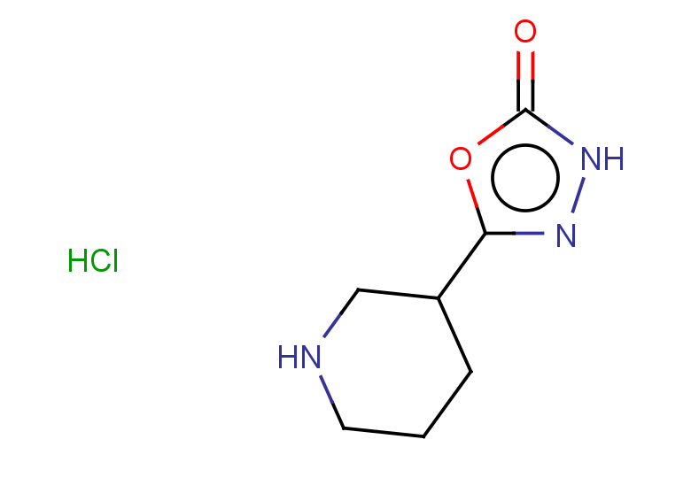 5-(piperidin-3-yl)-2,3-dihydro-1,3,4-oxadiazol-2-one hydrochloride