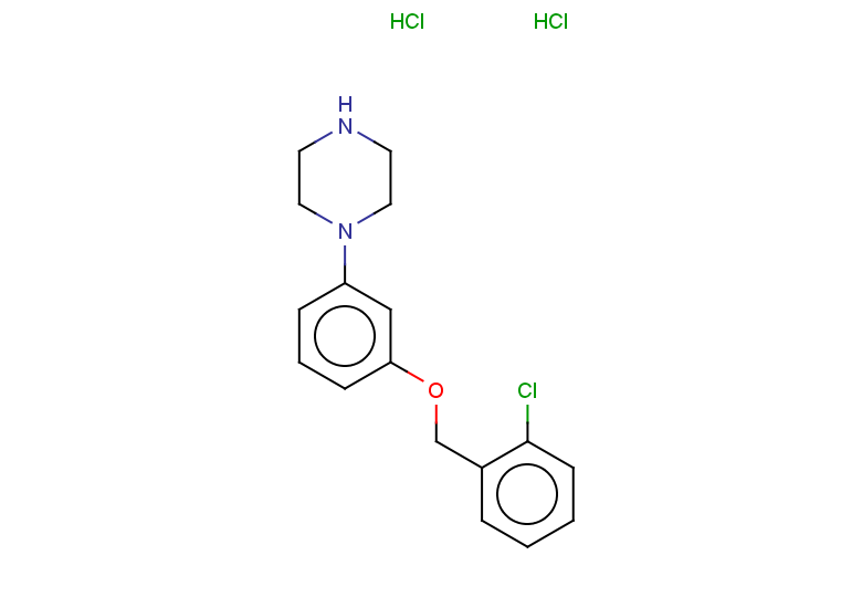 1-{3-[(2-chlorophenyl)methoxy]phenyl}piperazine dihydrochloride
