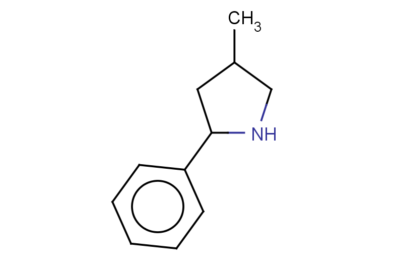 4-methyl-2-phenylpyrrolidine, Mixture of diastereomers