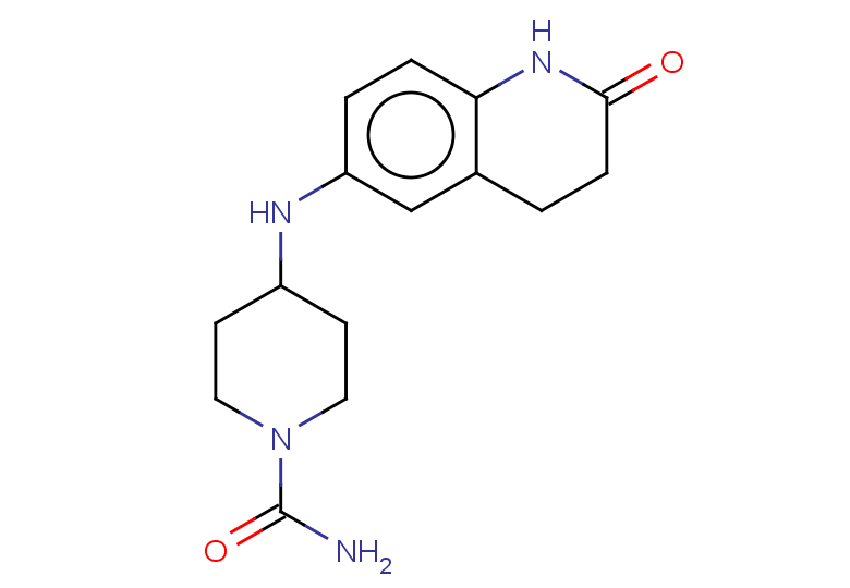 4-[(2-oxo-1,2,3,4-tetrahydroquinolin-6-yl)amino]piperidine-1-carboxamide