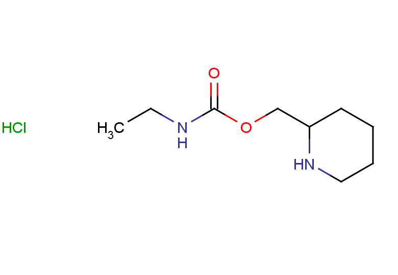 piperidin-2-ylmethyl N-ethylcarbamate hydrochloride