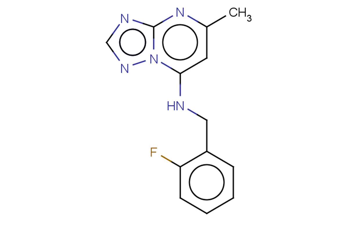 N-[(2-fluorophenyl)methyl]-5-methyl-[1,2,4]triazolo[1,5-a]pyrimidin-7-amine