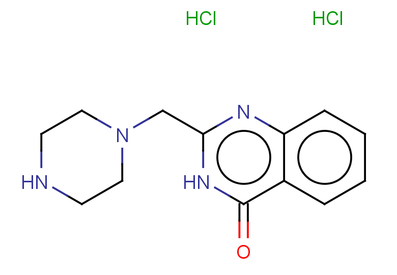 2-(piperazin-1-ylmethyl)-3,4-dihydroquinazolin-4-one dihydrochloride