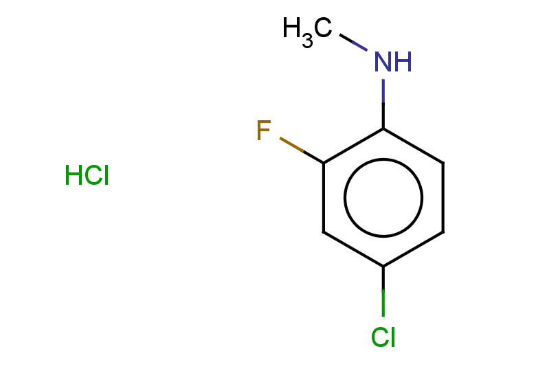4-chloro-2-fluoro-N-methylaniline hydrochloride