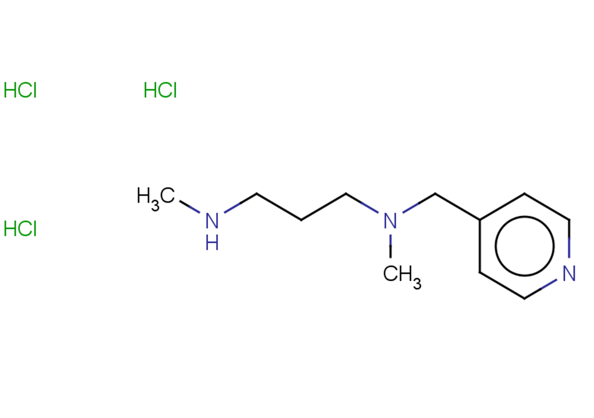 methyl[3-(methylamino)propyl](pyridin-4-ylmethyl)amine trihydrochloride