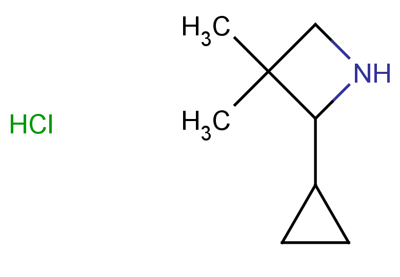 2-cyclopropyl-3,3-dimethylazetidine hydrochloride