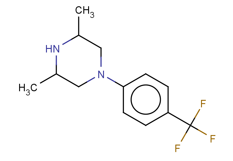 3,5-dimethyl-1-[4-(trifluoromethyl)phenyl]piperazine