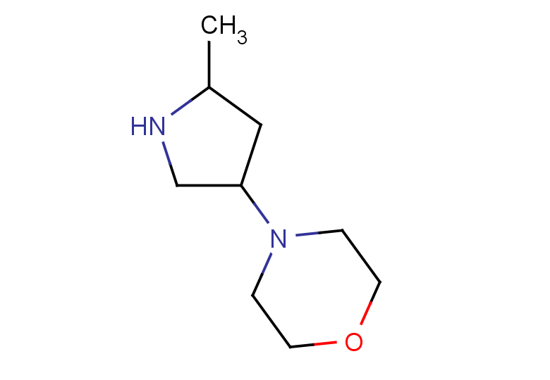 4-(5-methylpyrrolidin-3-yl)morpholine, Mixture of diastereomers