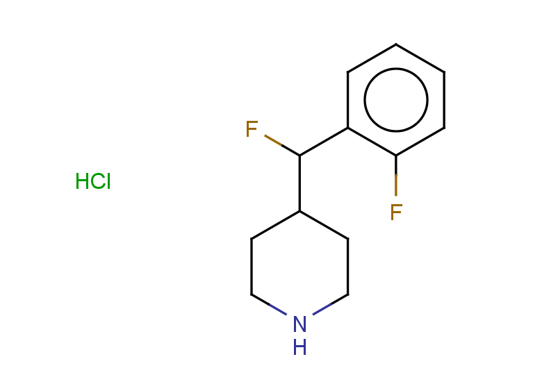 4-[fluoro(2-fluorophenyl)methyl]piperidine hydrochloride